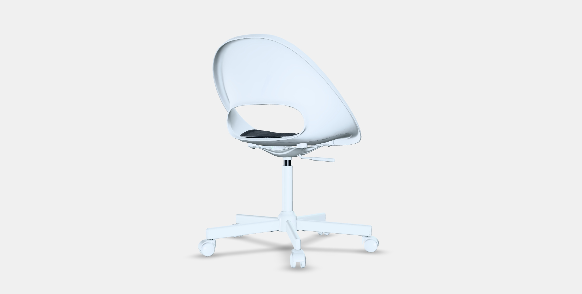LOBERGET - MALSKAR Swivel chair  cushion 3D model_4