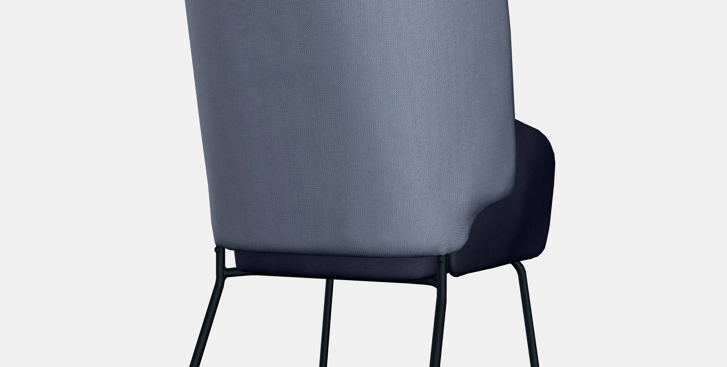 BINGSTA High-back armchair 3D model_8