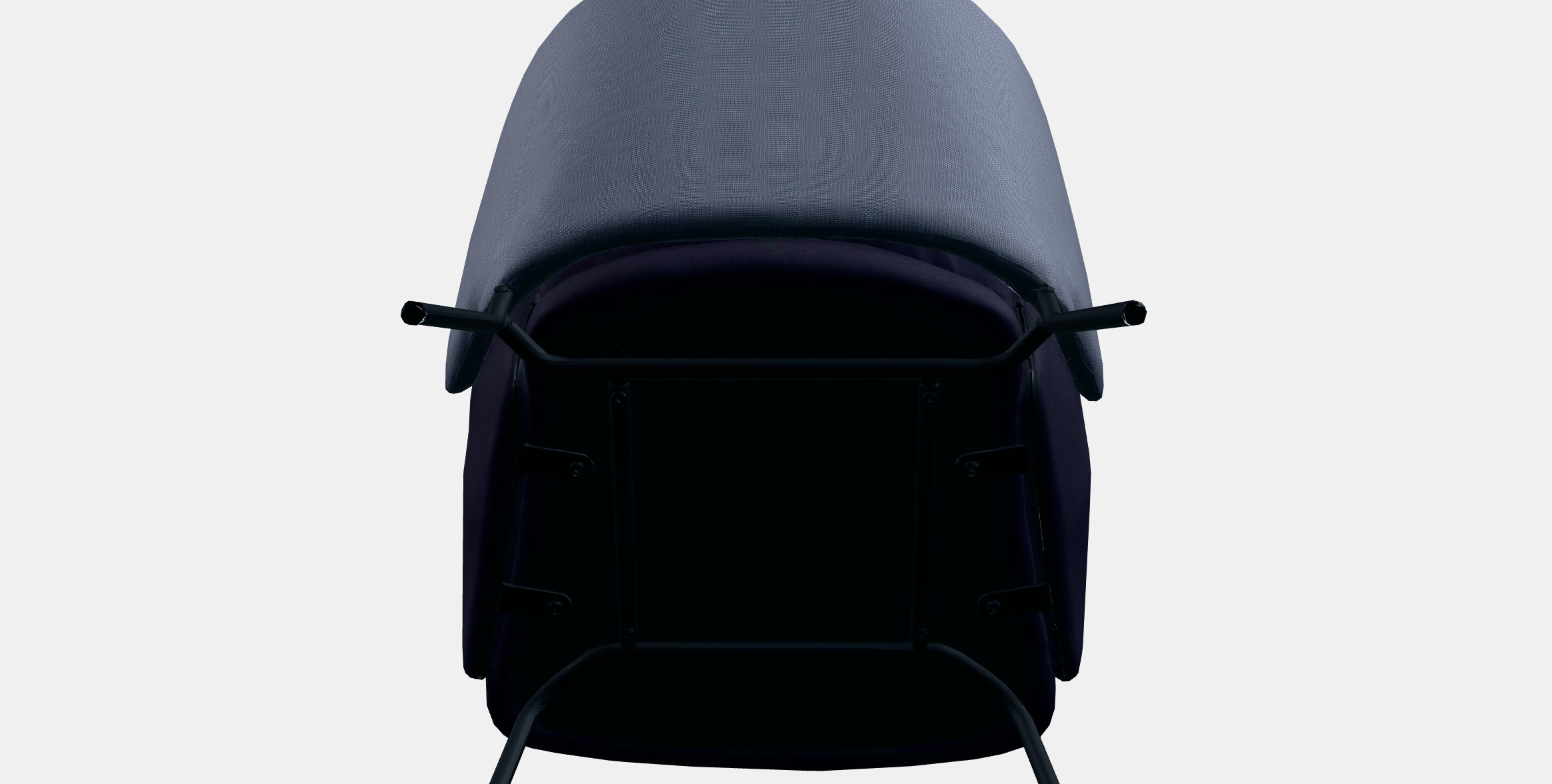 BINGSTA High-back armchair 3D model_6