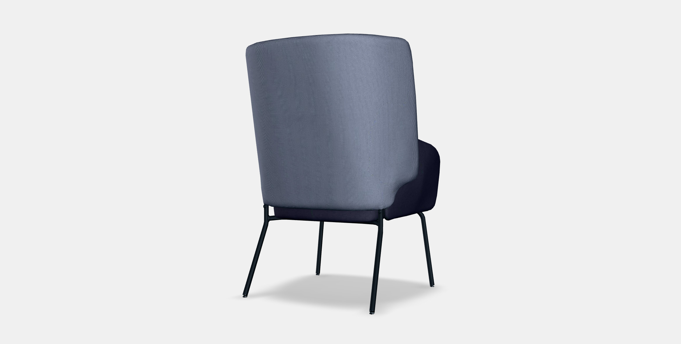 BINGSTA High-back armchair 3D model_3