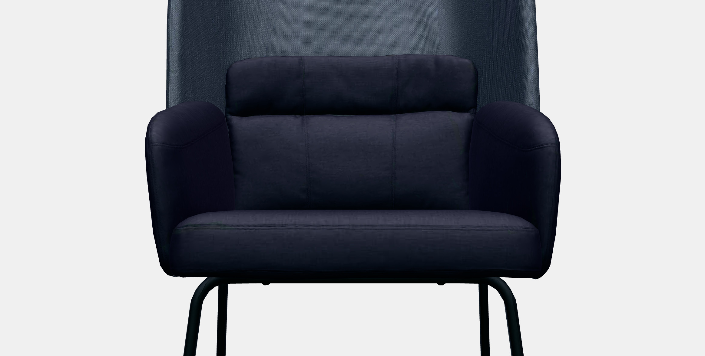 BINGSTA High-back armchair 3D model_12