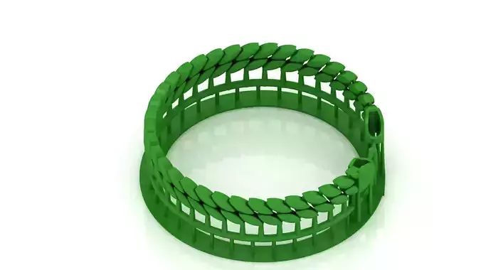 9 MM NEW SPIRAL MIAMI CUBAN LINK CHAIN BRACELET OR NECKLACE 3D print model