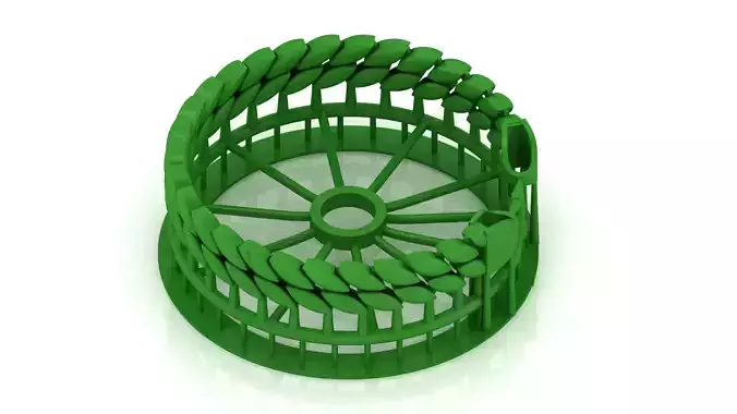 11 MM NEW SPIRAL MIAMI CUBAN LINK CHAIN BRACELET OR NECKLACE 3D print model