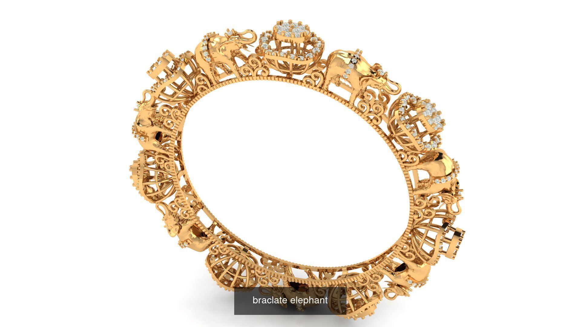 braclate bangal culaction 9 item 3D Model Collection_6