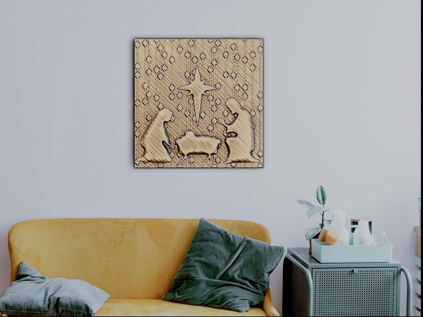 Date of birth of Jesus 3D print model_5