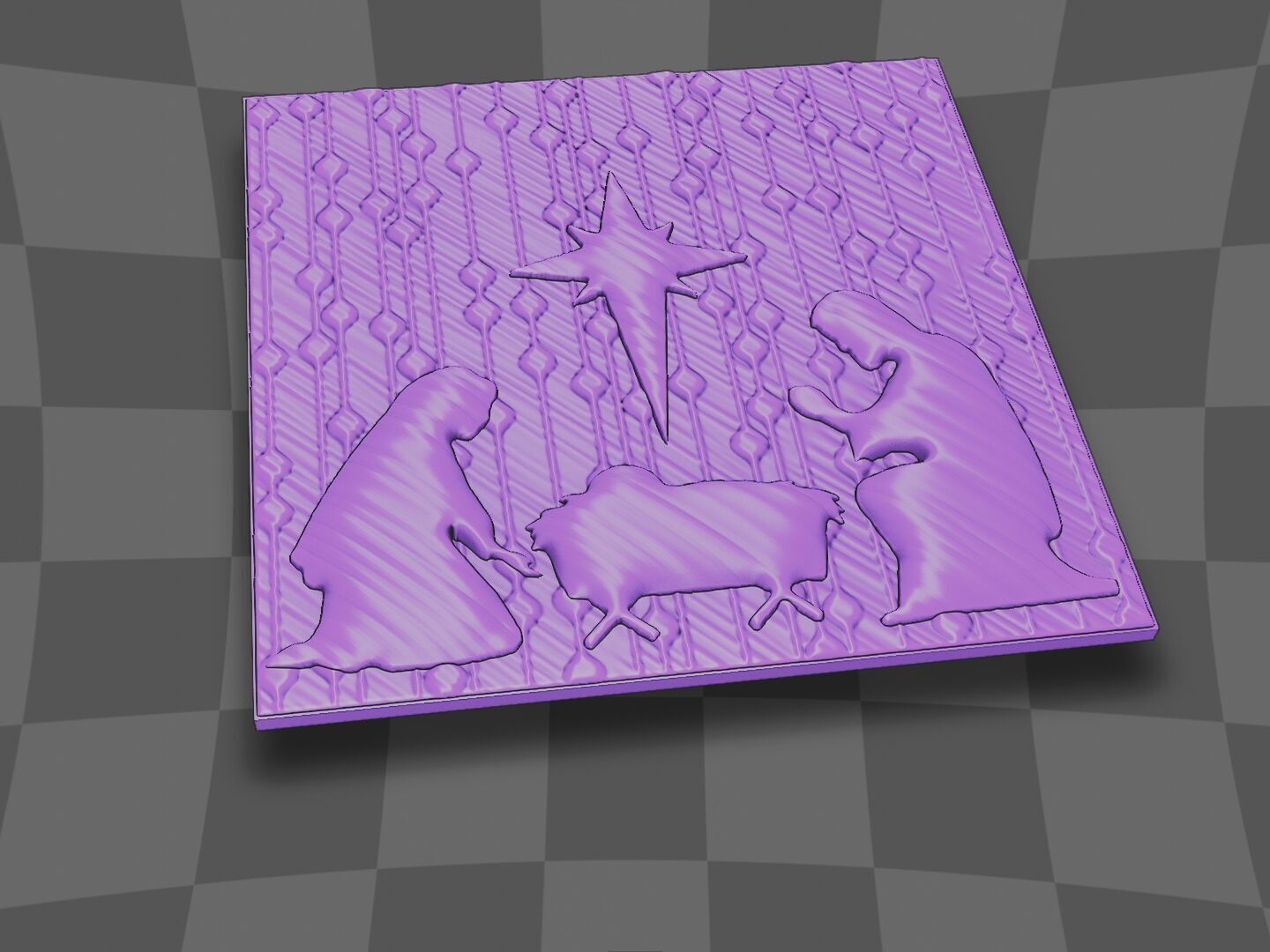 Date of birth of Jesus 3D print model_9