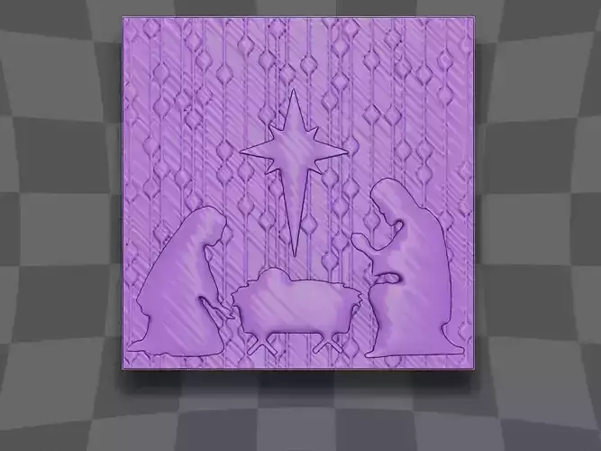 Date of birth of Jesus 3D print model