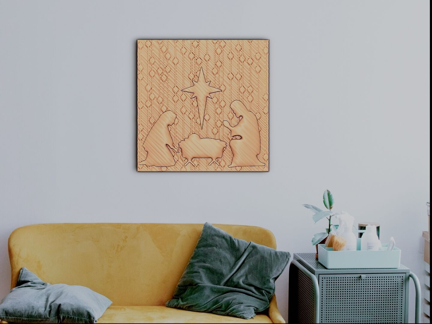 Date of birth of Jesus 3D print model_3