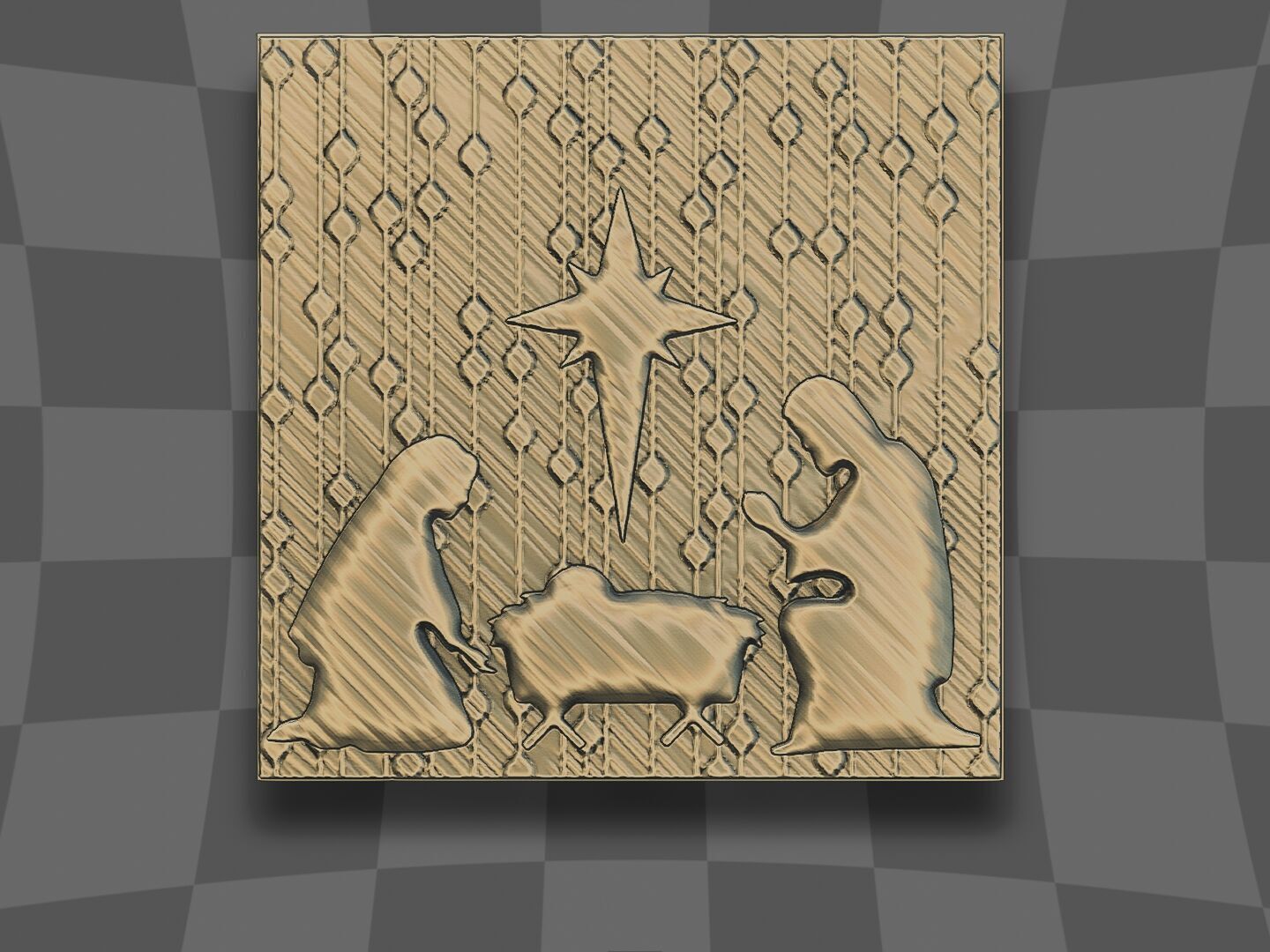 Date of birth of Jesus 3D print model_1