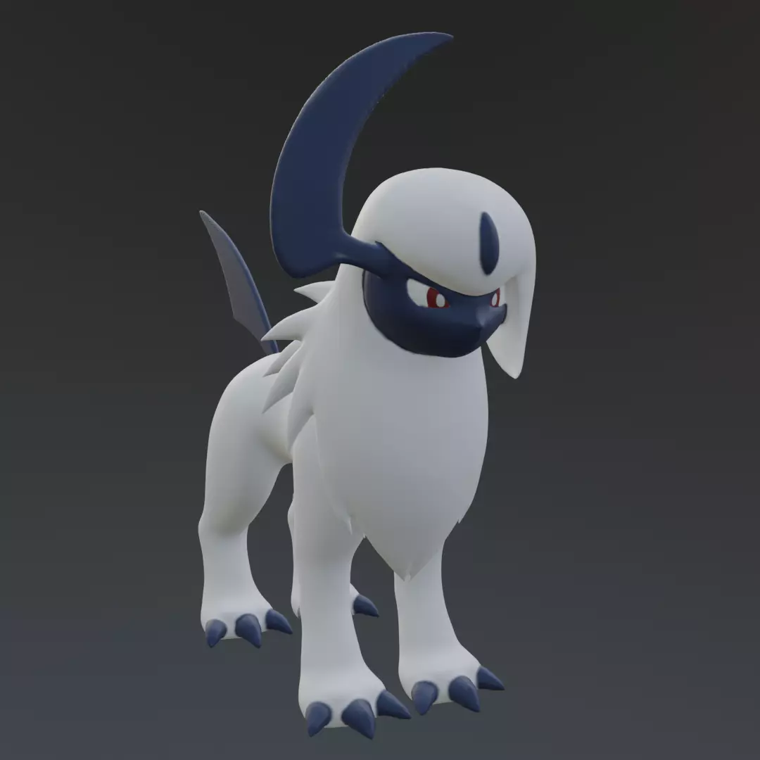 POKEMON ABSOL  3D print model_0