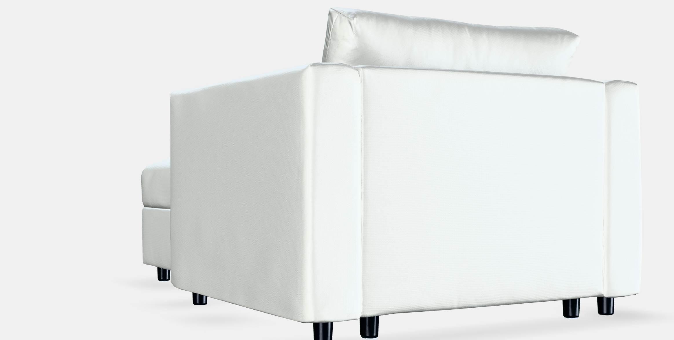 VIMLE Lounge chair 1 Low-poly 3D model_6