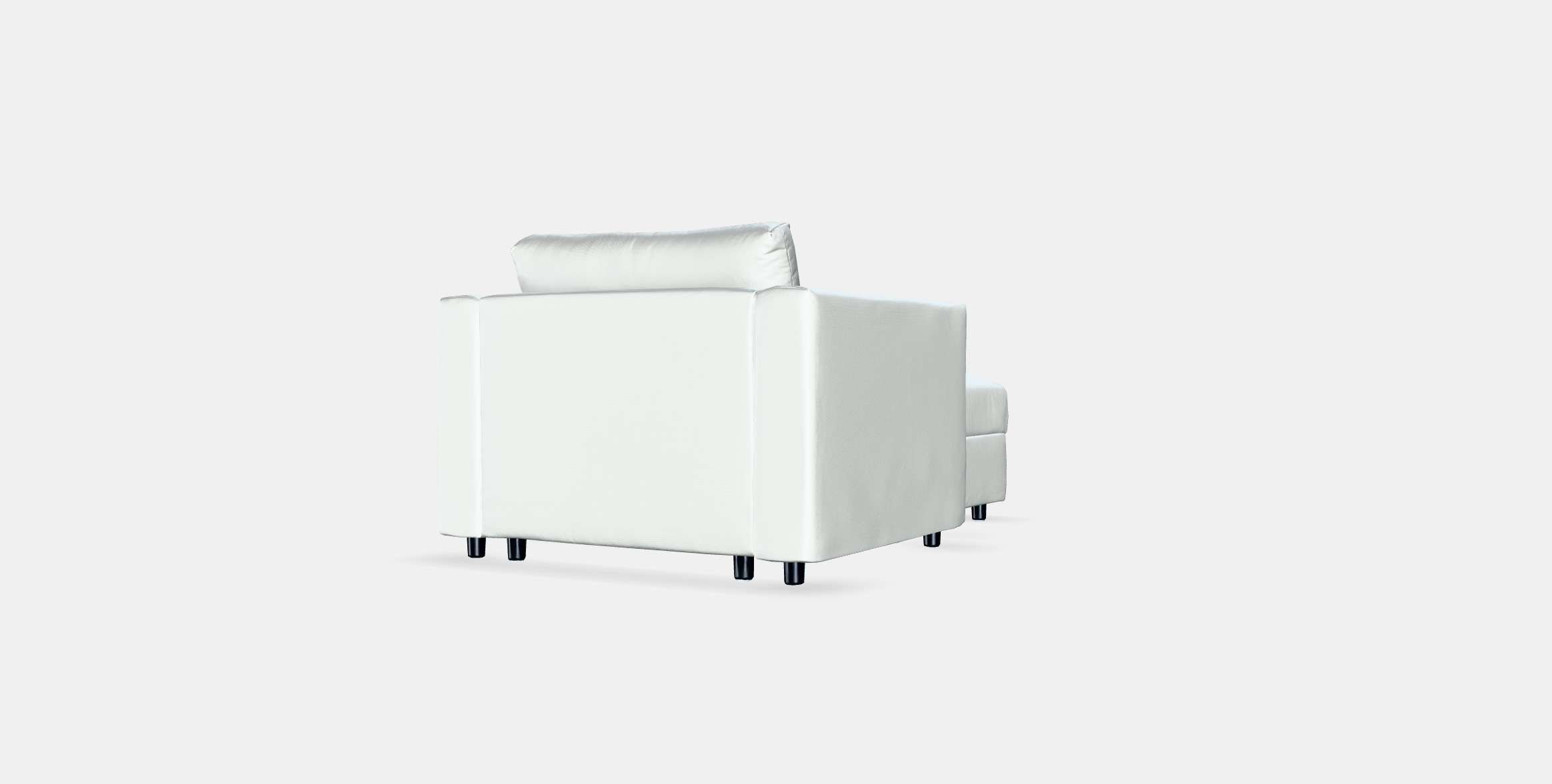 VIMLE Lounge chair 1 Low-poly 3D model_5