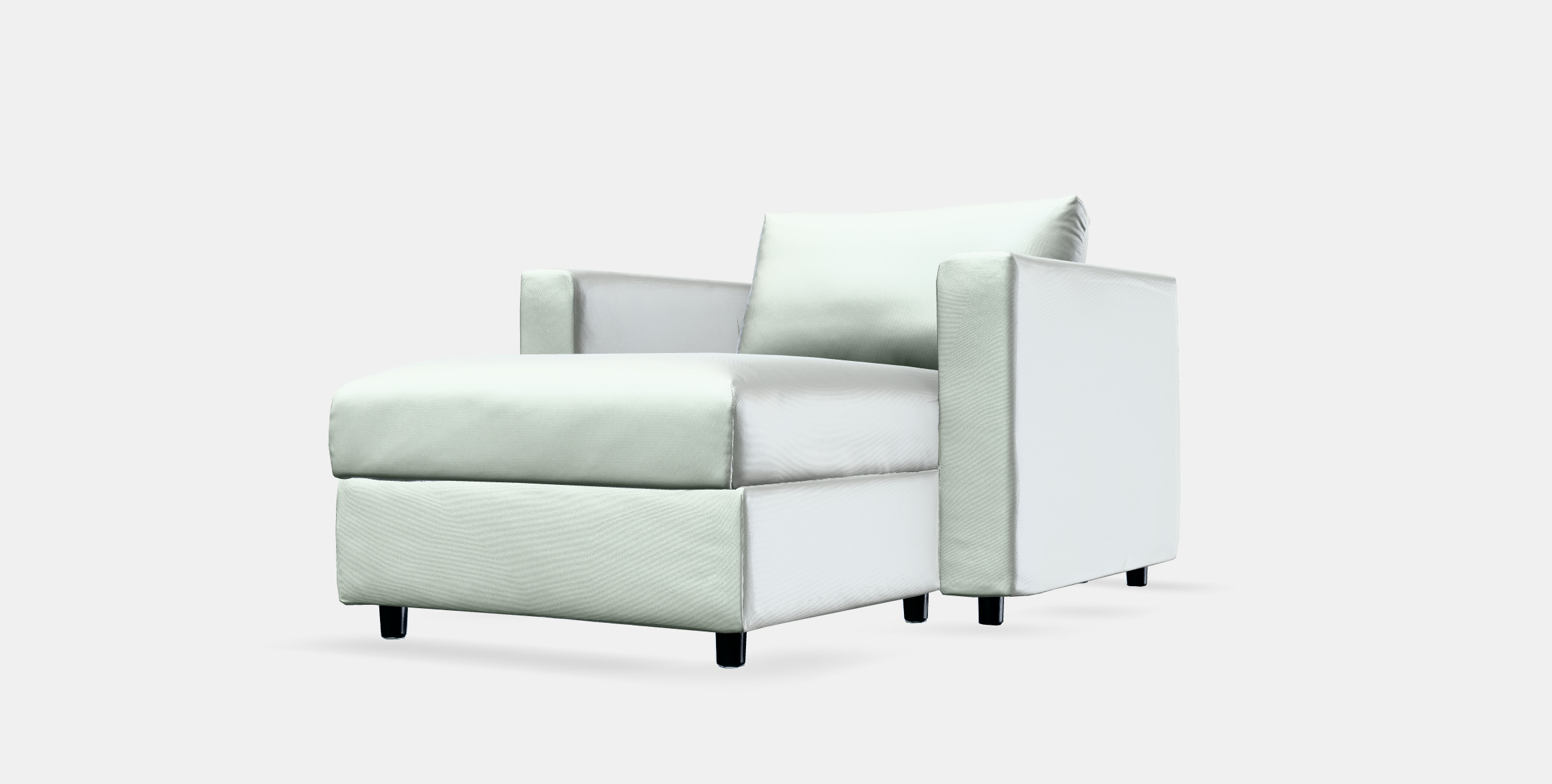 VIMLE Lounge chair 1 Low-poly 3D model_13