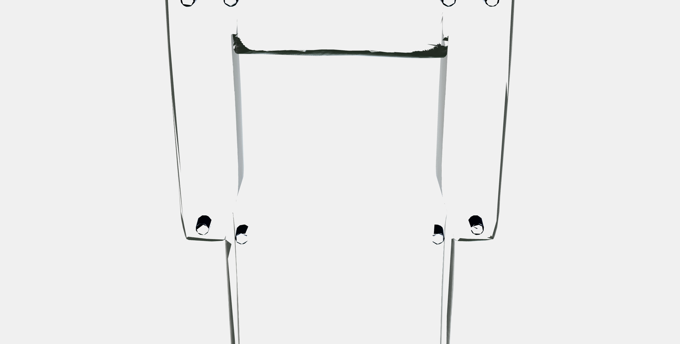 VIMLE Lounge chair 1 Low-poly 3D model_7