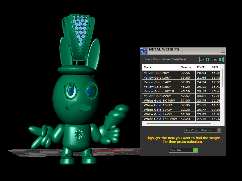 CARTOON EAT ICE CREAM PENDANT 3D PRINTABLE MODLE 3D print model_2