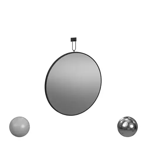 Drista Round Mirror