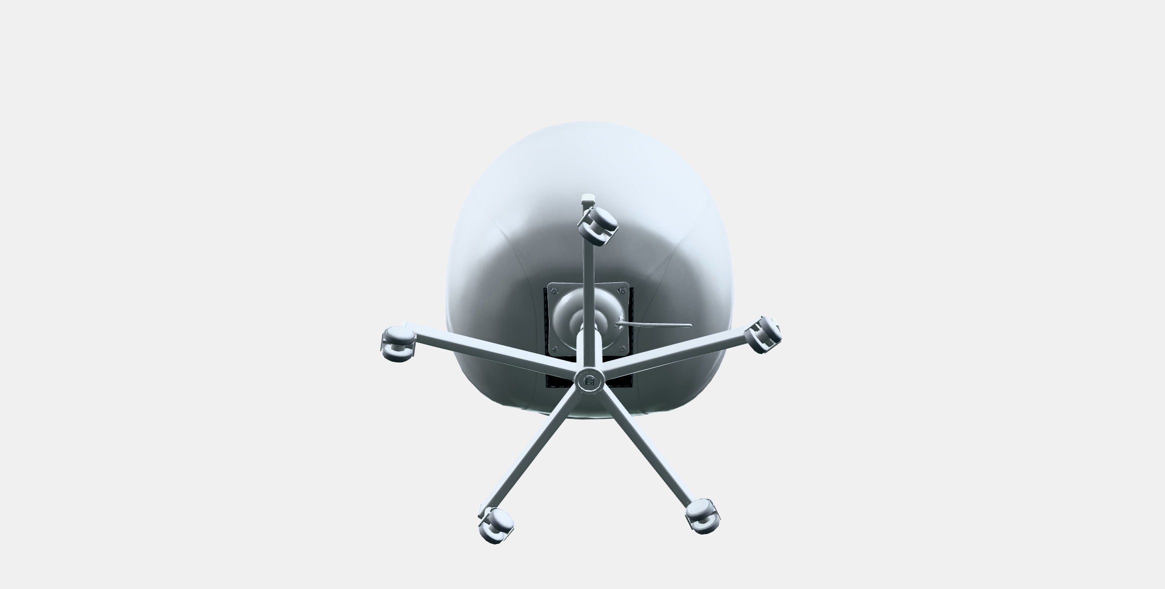 SKRUVSTA Swivel chair 3 Low-poly 3D model_7
