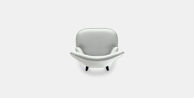 REMSTA Armchair 1 Low-poly 3D model