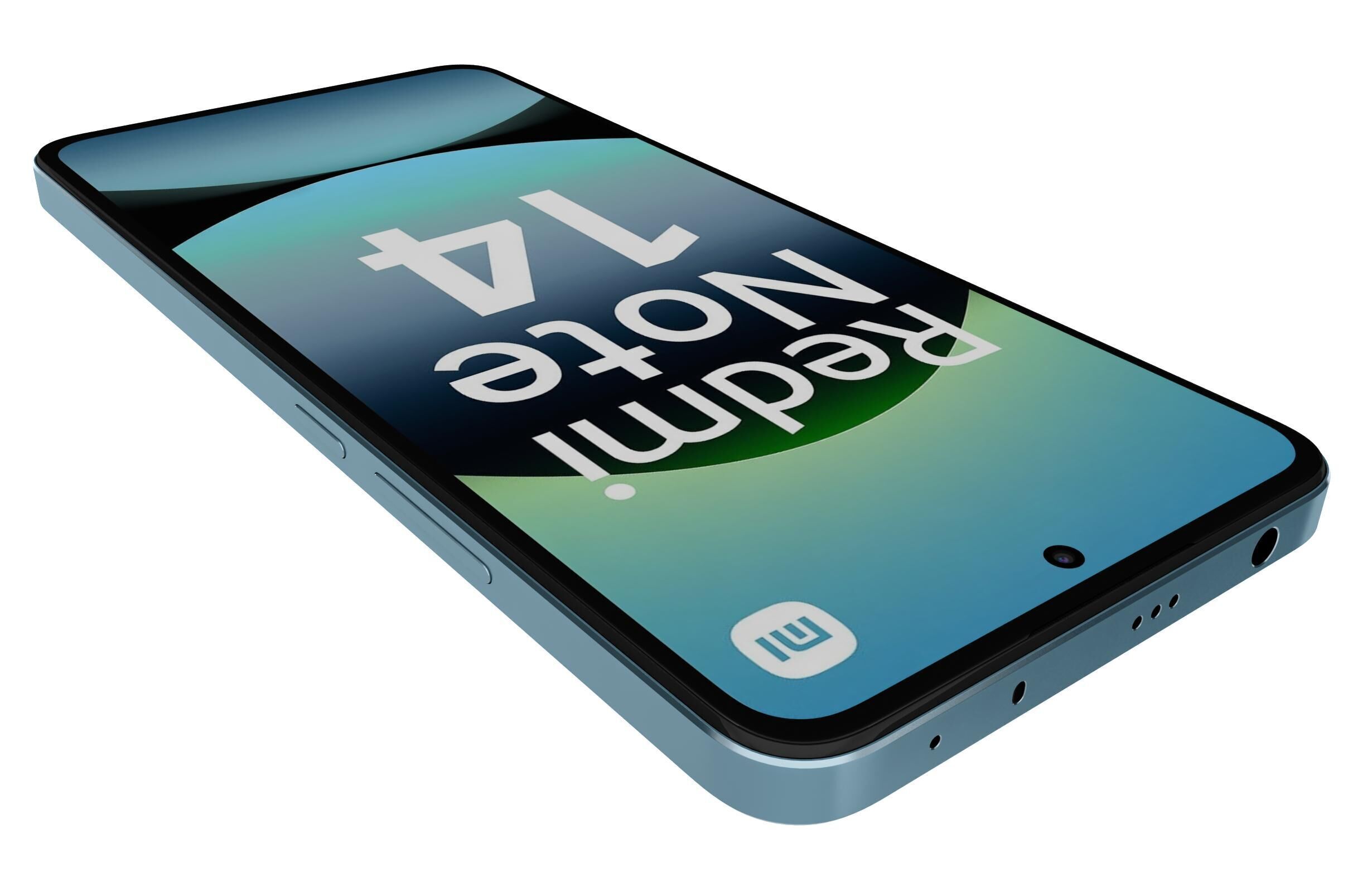 Xiaomi Redmi Note 14 Blue 3D model_13