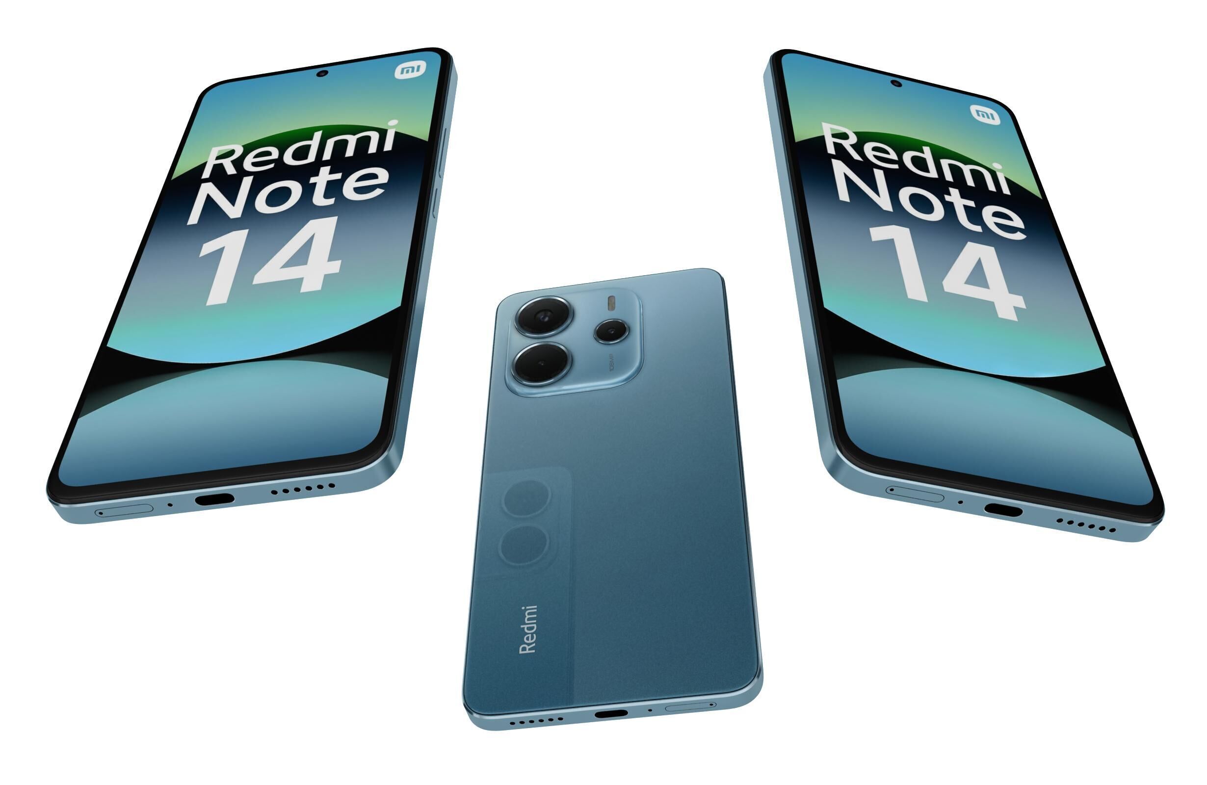 Xiaomi Redmi Note 14 Blue 3D model_6