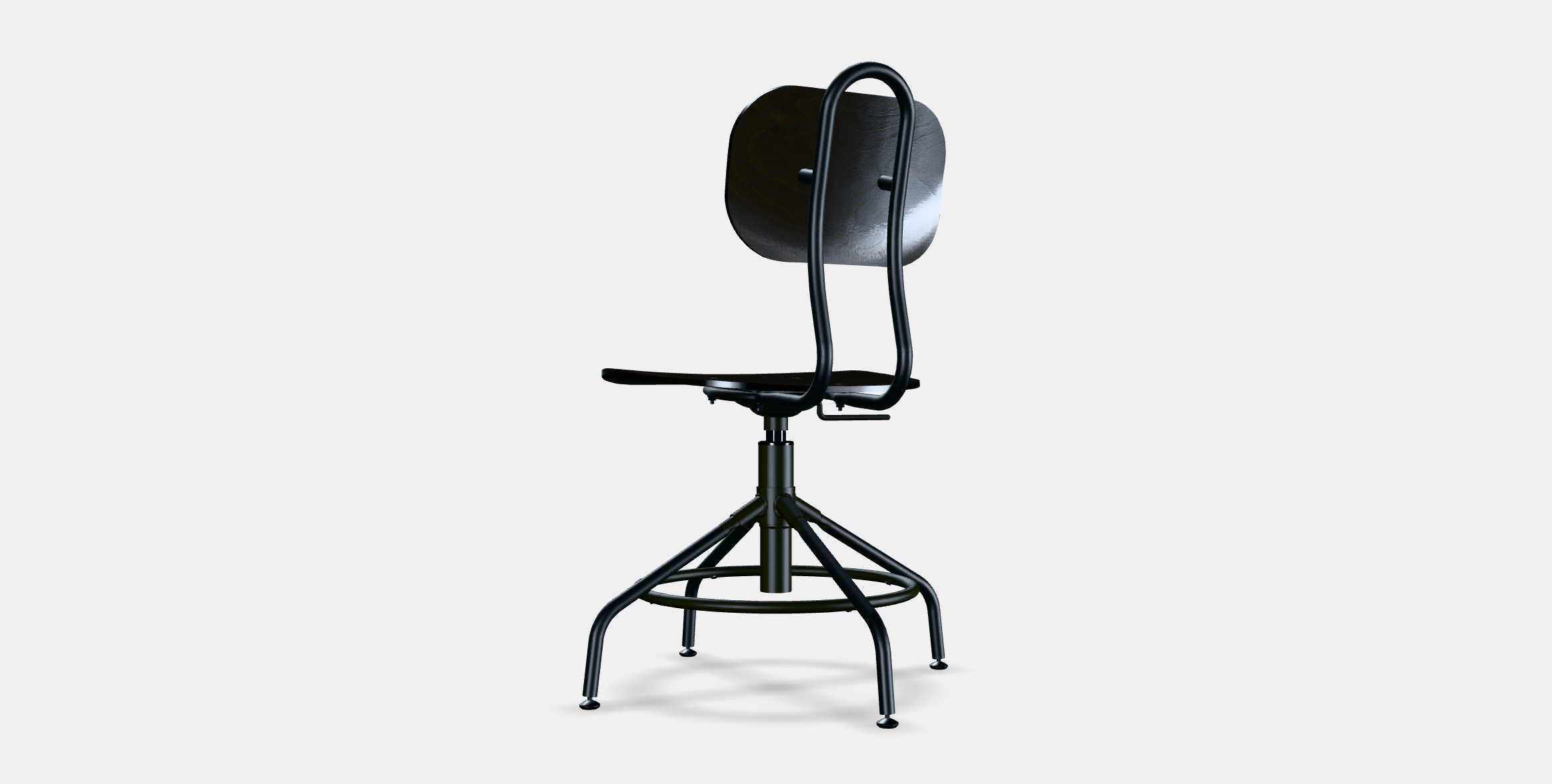 KULLABERG Swivel chair 1 3D model_16