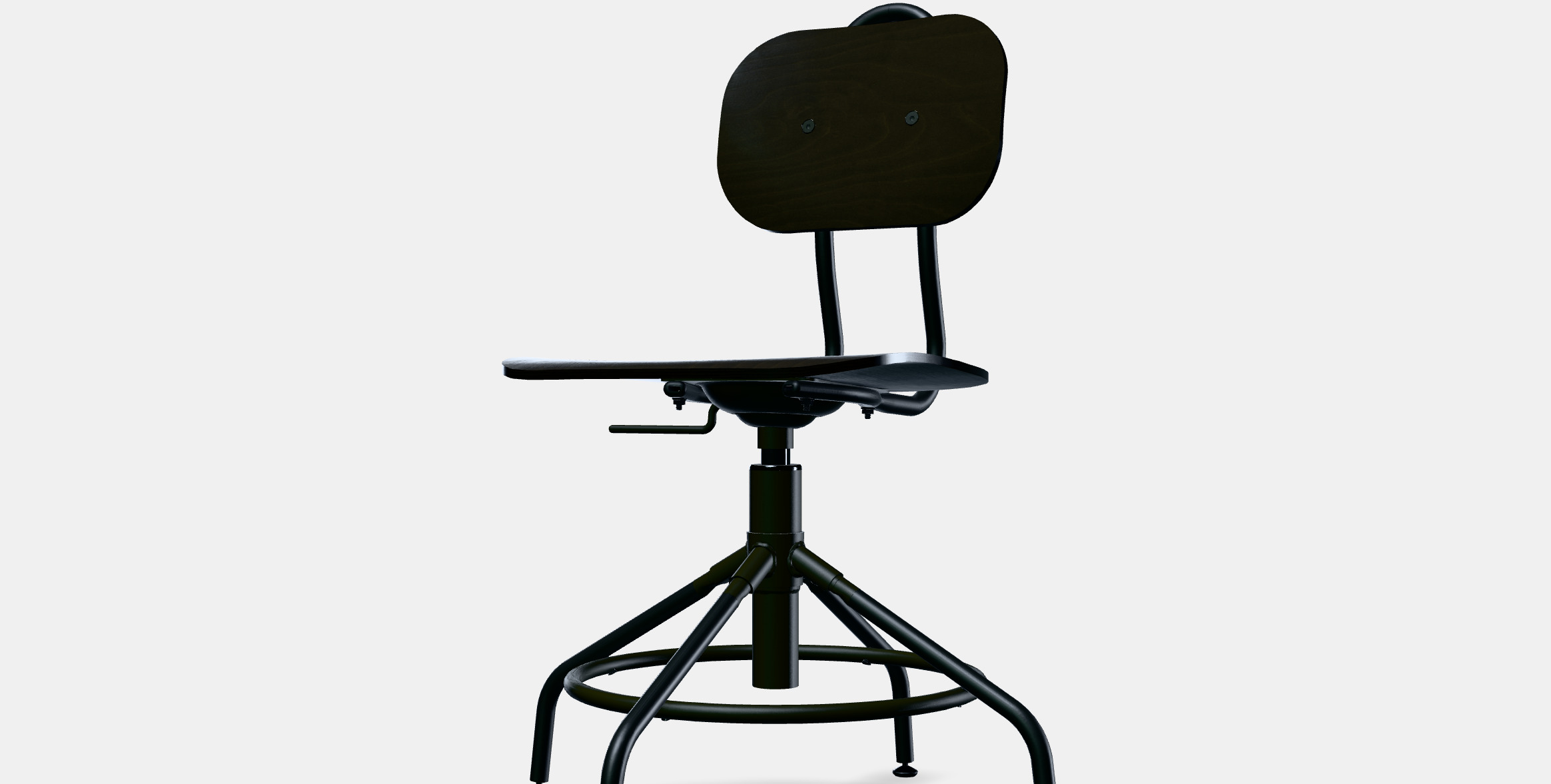 KULLABERG Swivel chair 1 3D model_13