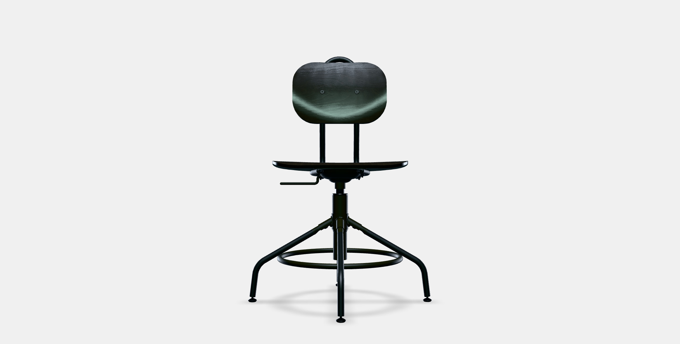 KULLABERG Swivel chair 1 3D model_9