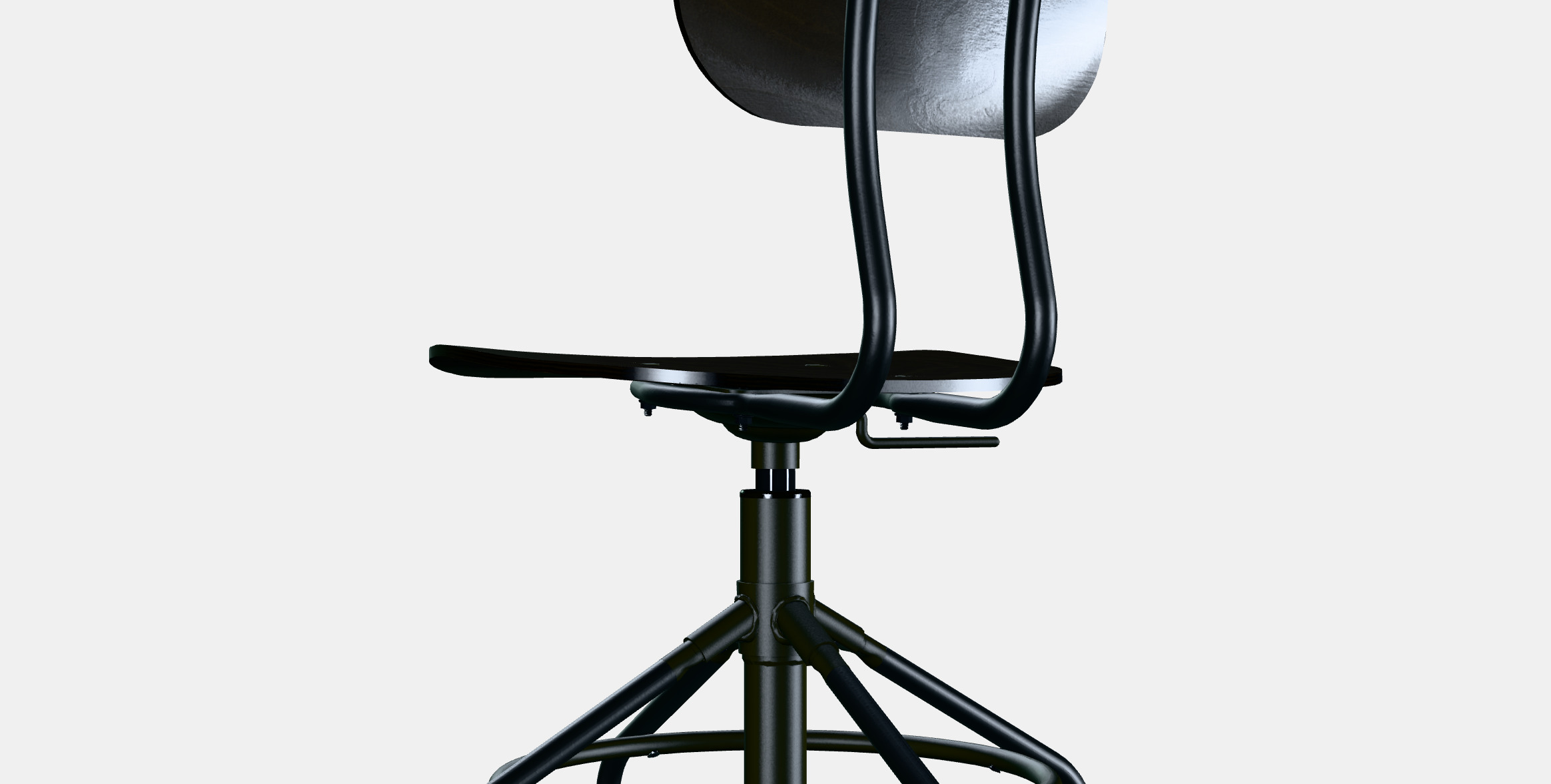 KULLABERG Swivel chair 1 3D model_7