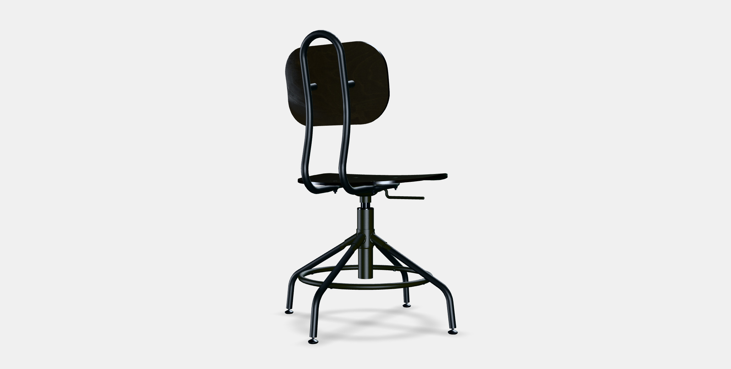KULLABERG Swivel chair 1 3D model_5