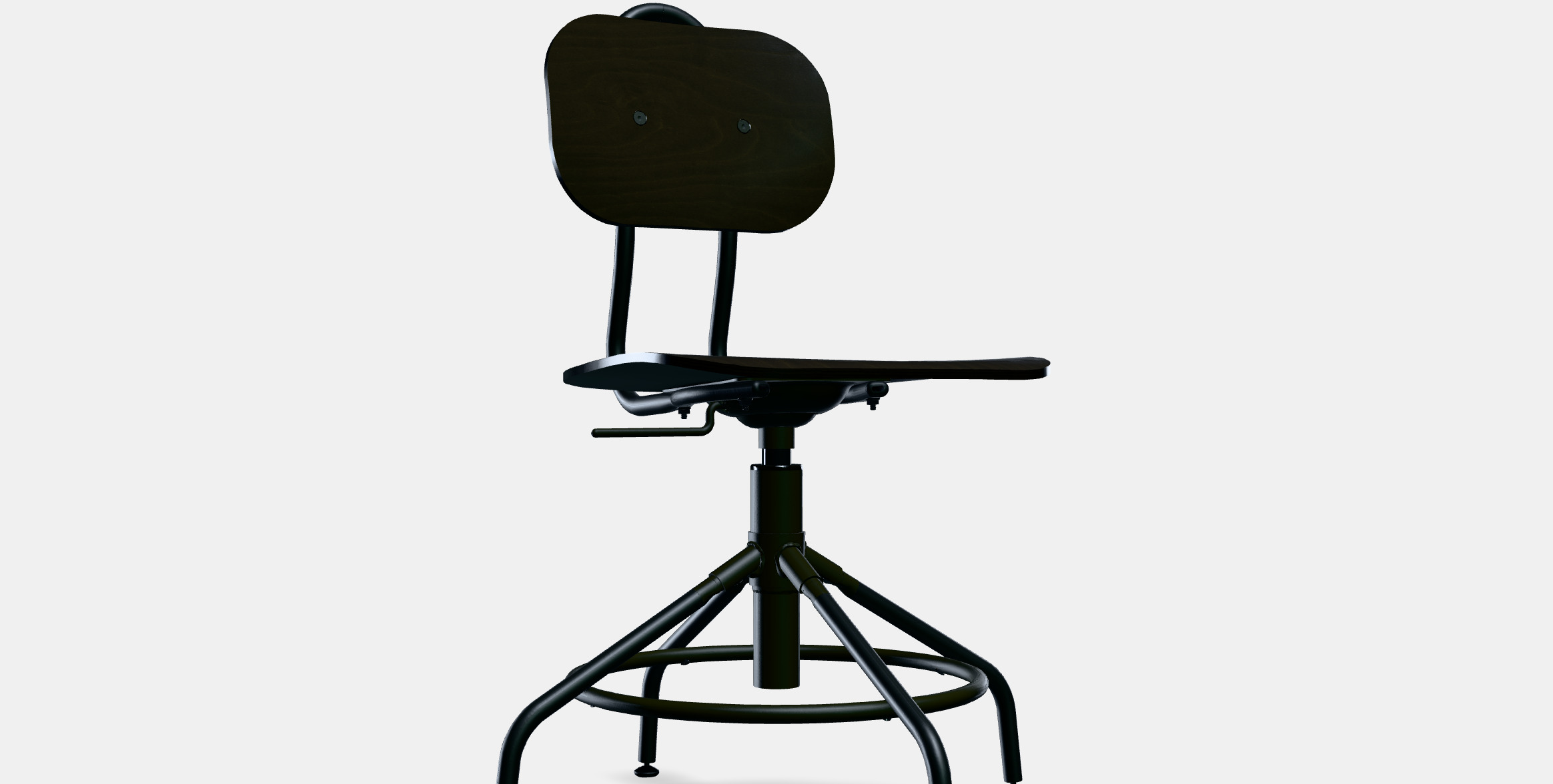KULLABERG Swivel chair 1 3D model_11