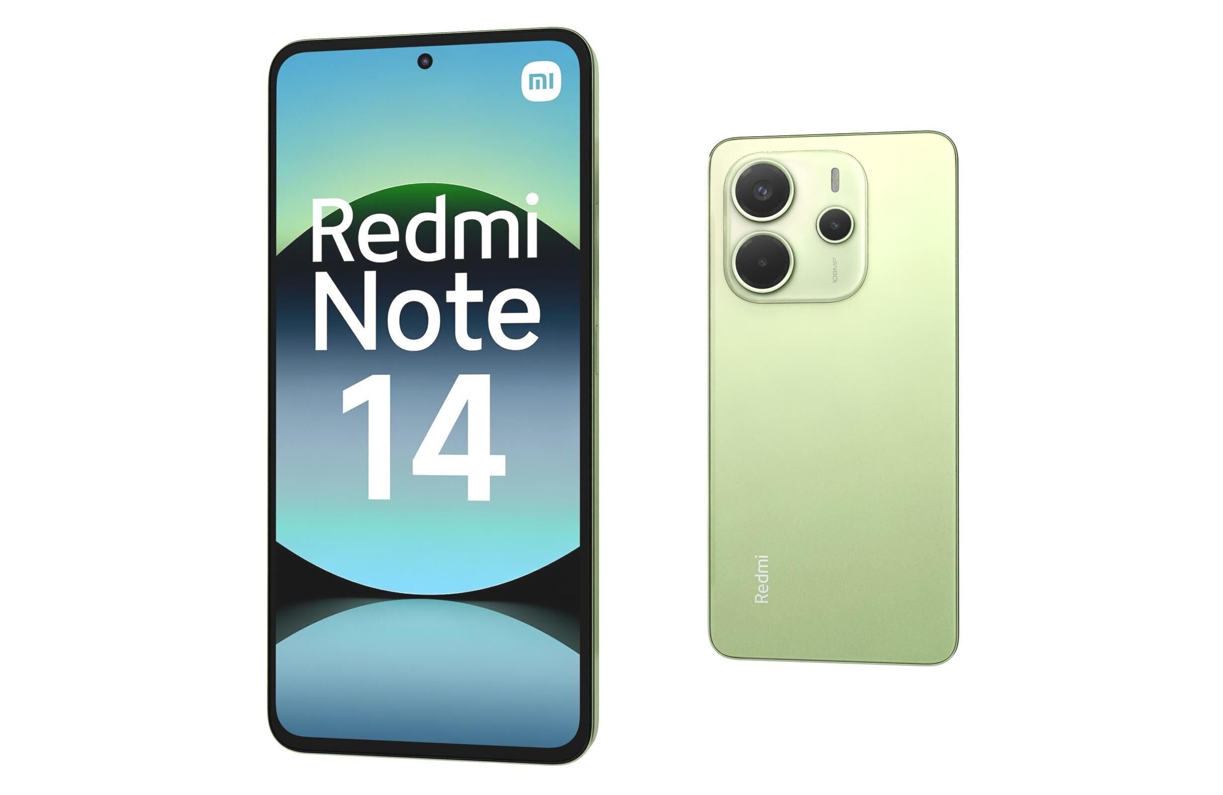 Xiaomi Redmi Note 14 Green 3D model_6