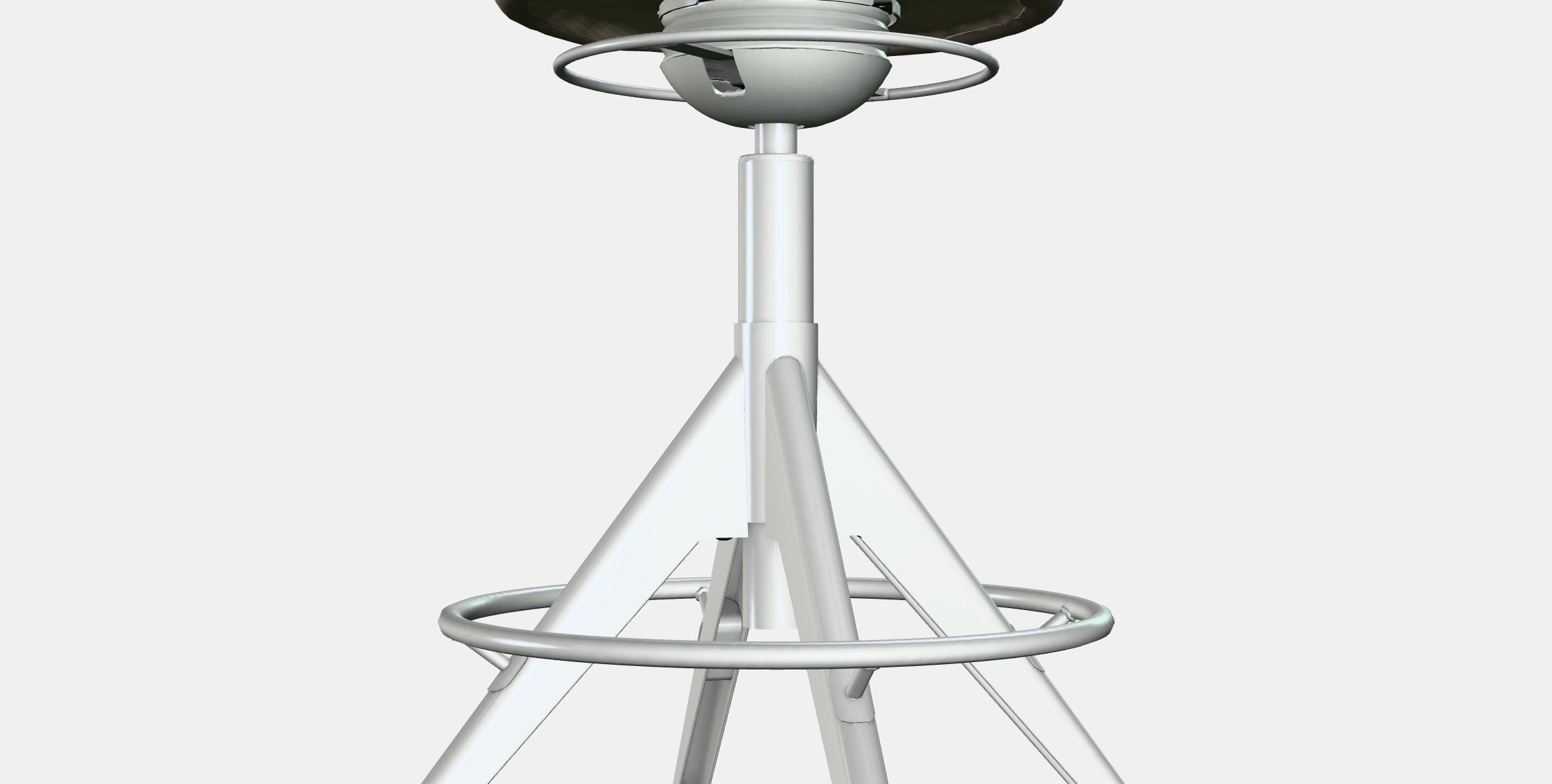 TROLLBERGET Active sitting-standing support 3D model_5