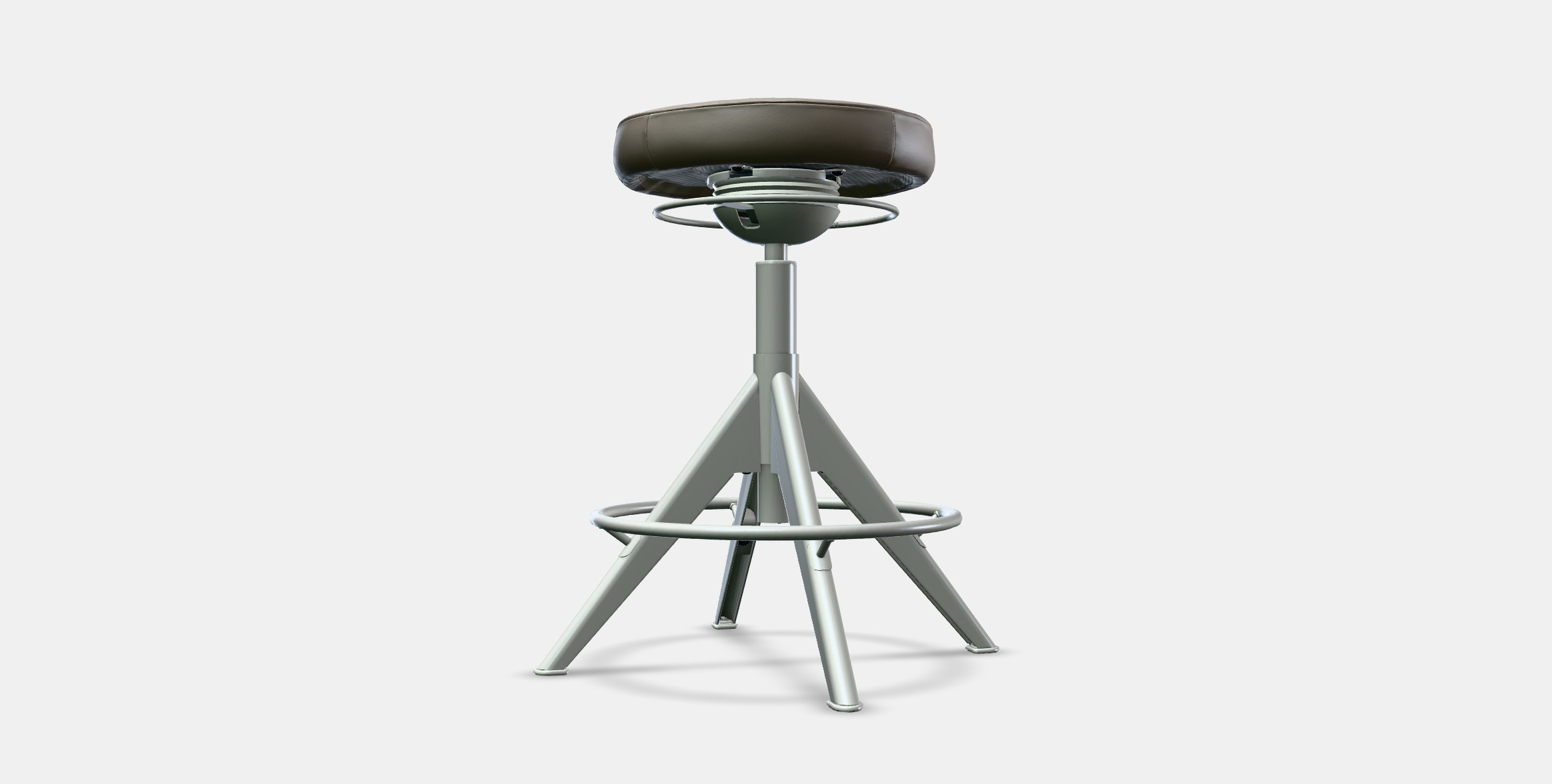 TROLLBERGET Active sitting-standing support 3D model_12
