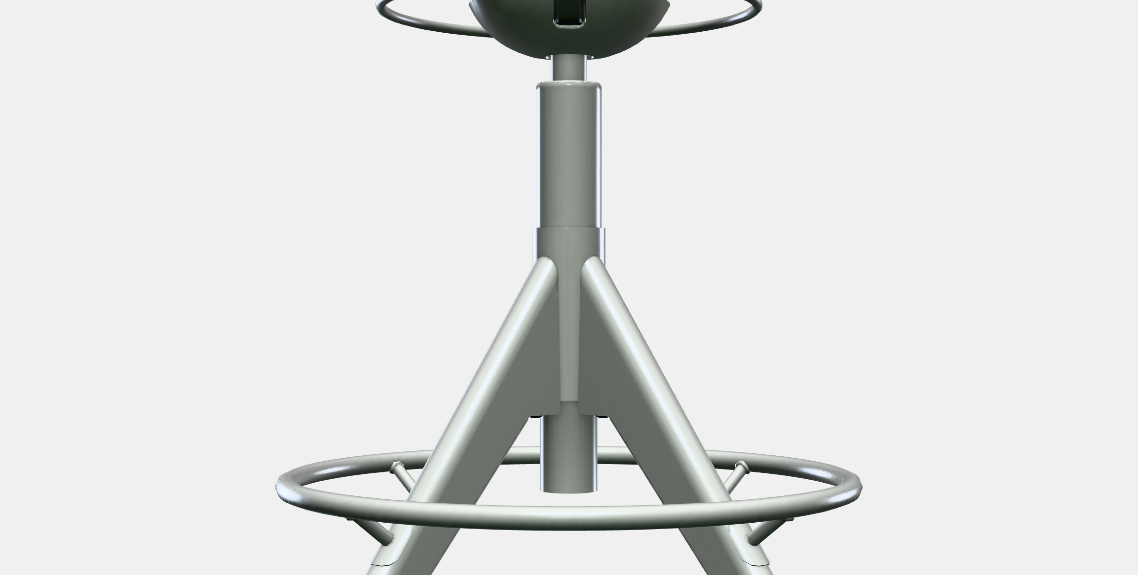 TROLLBERGET Active sitting-standing support 3D model_11