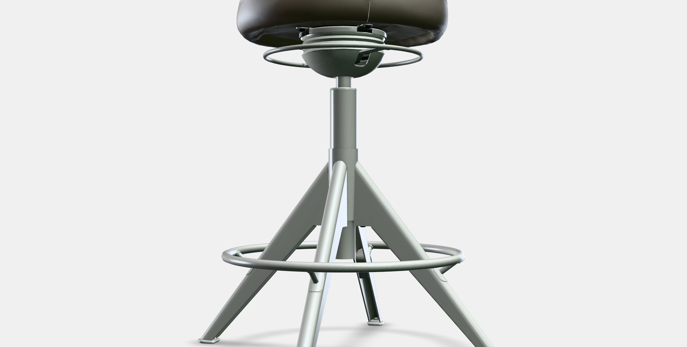 TROLLBERGET Active sitting-standing support 3D model_9