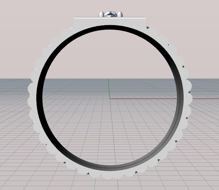 Rolex Rings 3D print model_1