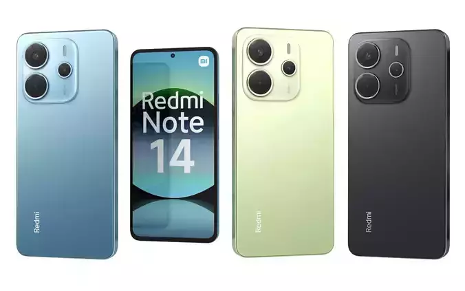 Xiaomi Redmi Note 14 All Colors