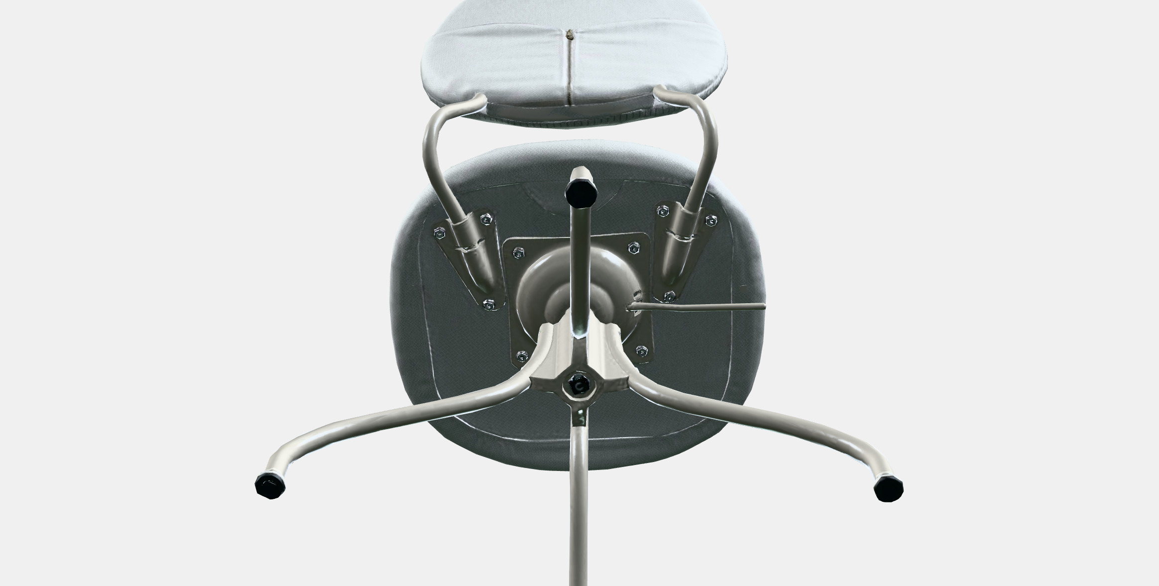 BJORKBERGET Swivel chair Low-poly 3D model_8