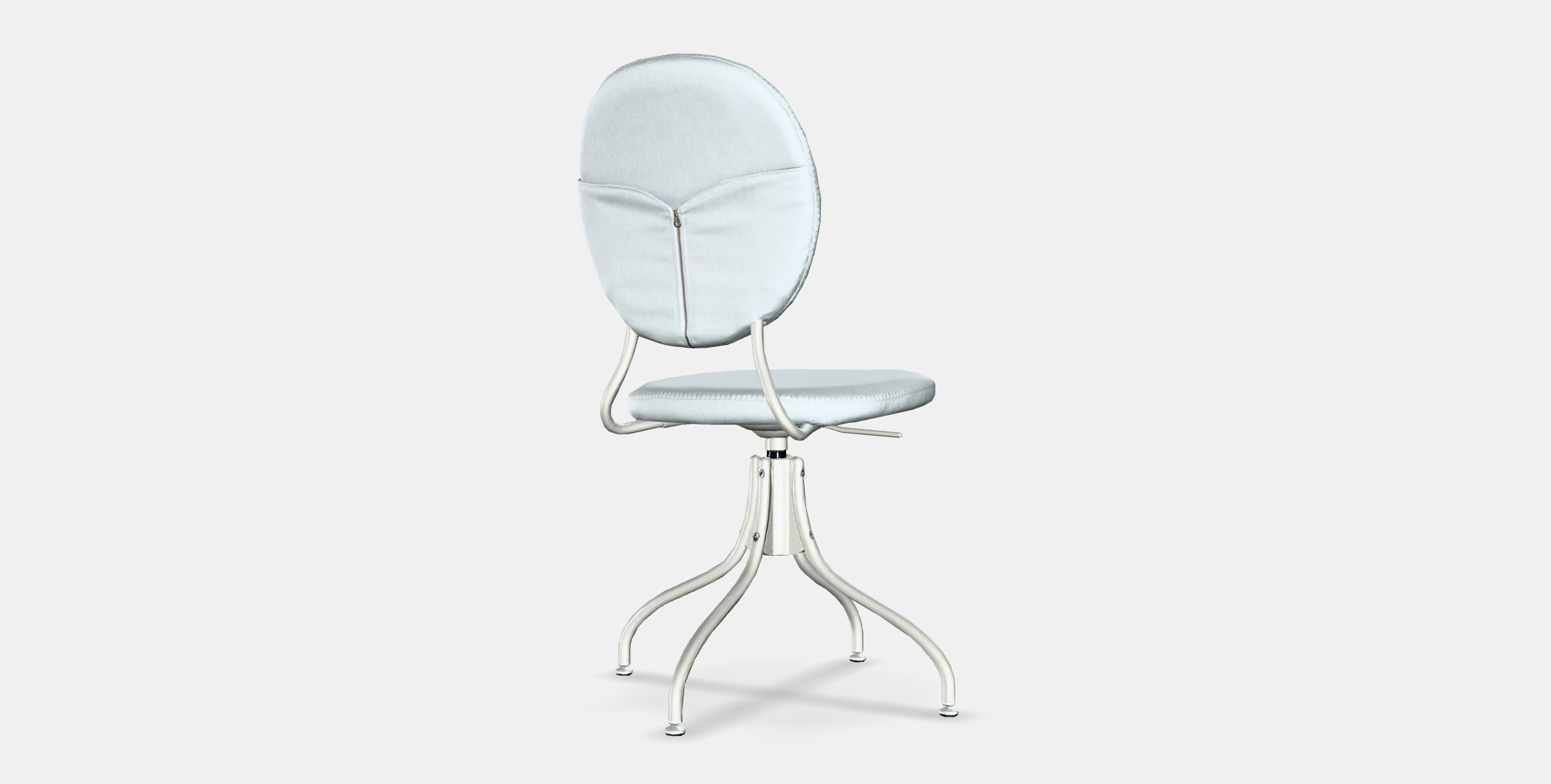 BJORKBERGET Swivel chair Low-poly 3D model_6