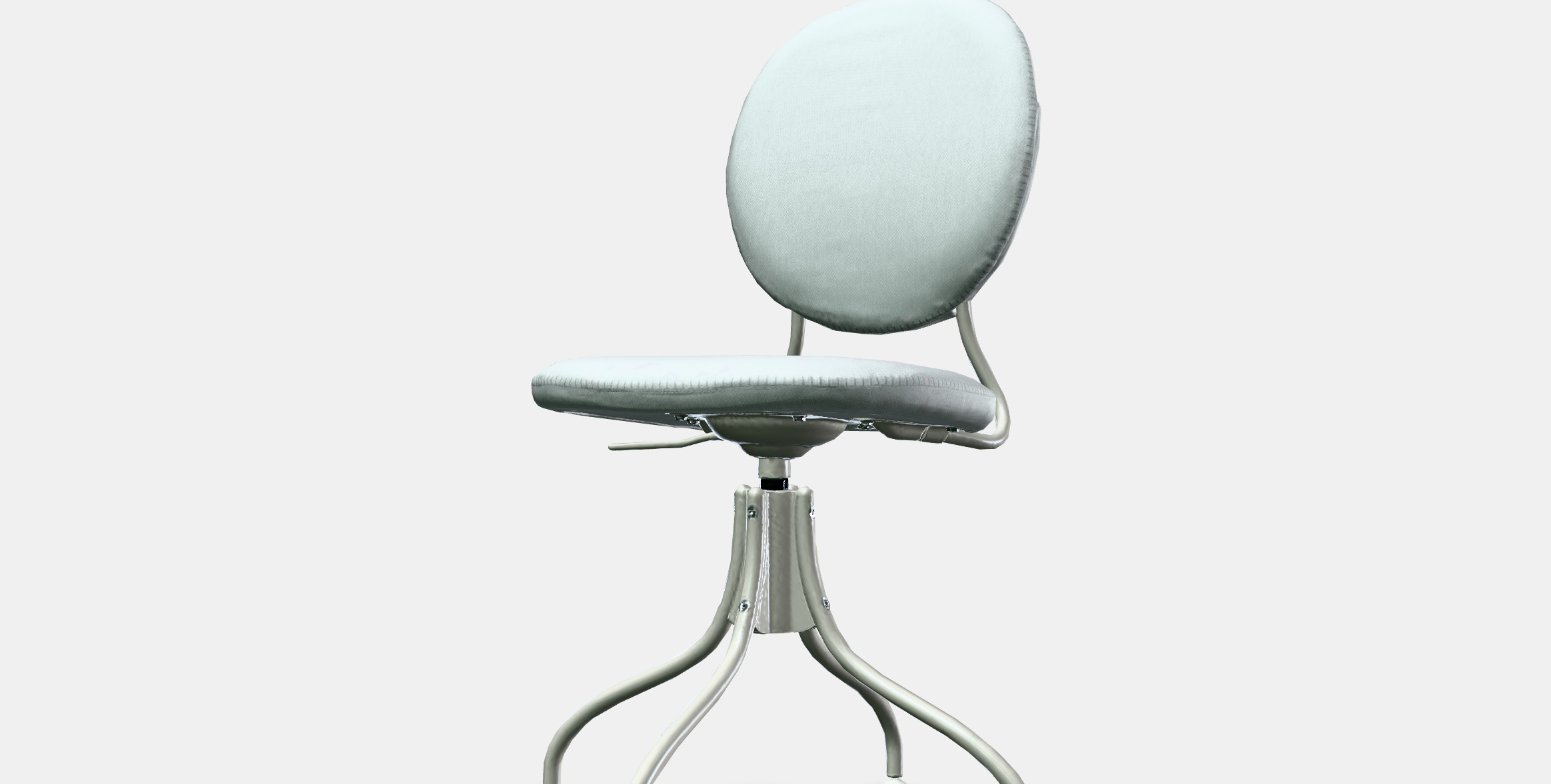 BJORKBERGET Swivel chair Low-poly 3D model_13