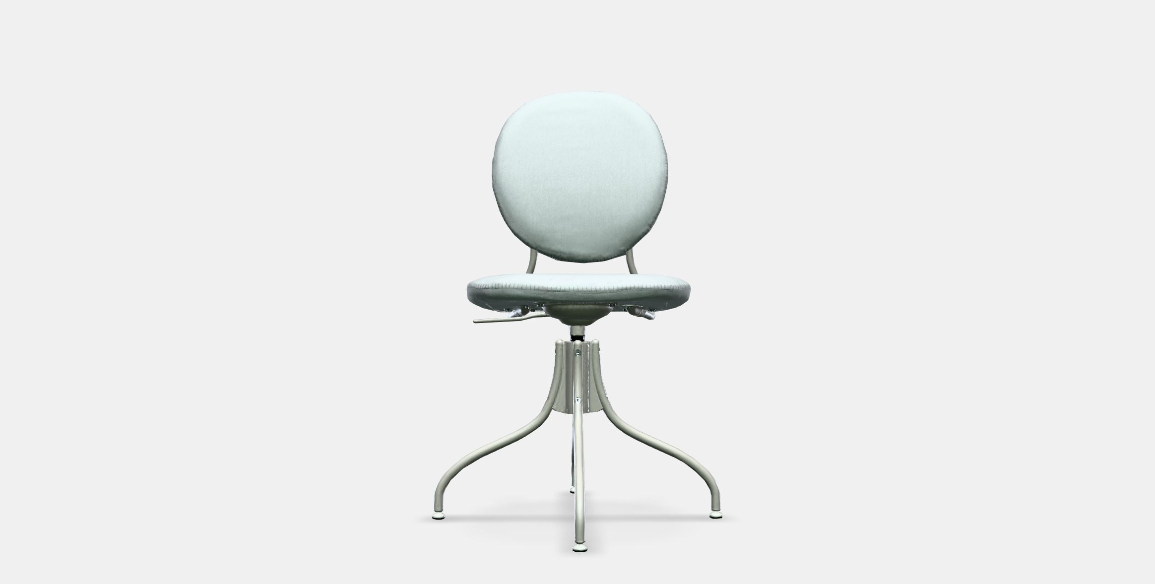 BJORKBERGET Swivel chair Low-poly 3D model_9