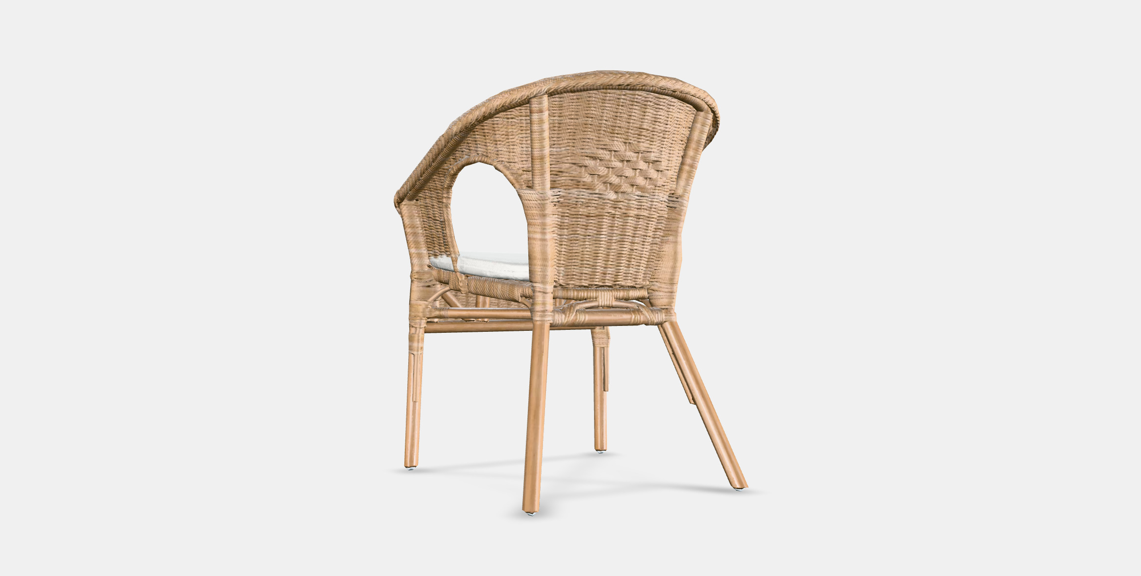 AGEN Armchair with plush cover 3D model_16