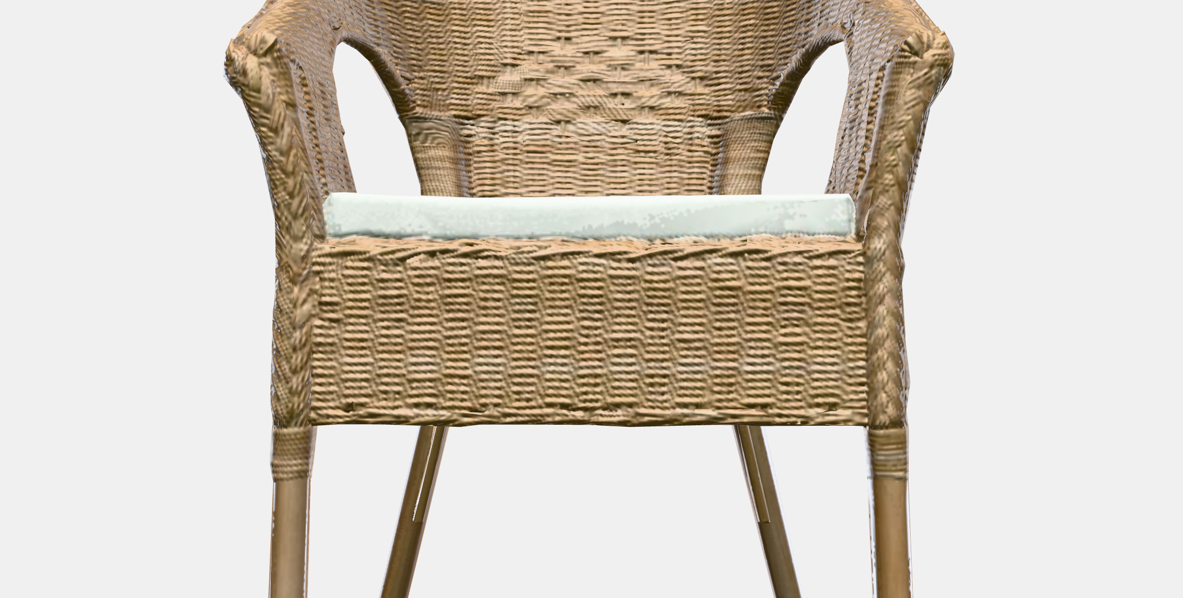 AGEN Armchair with plush cover 3D model_10