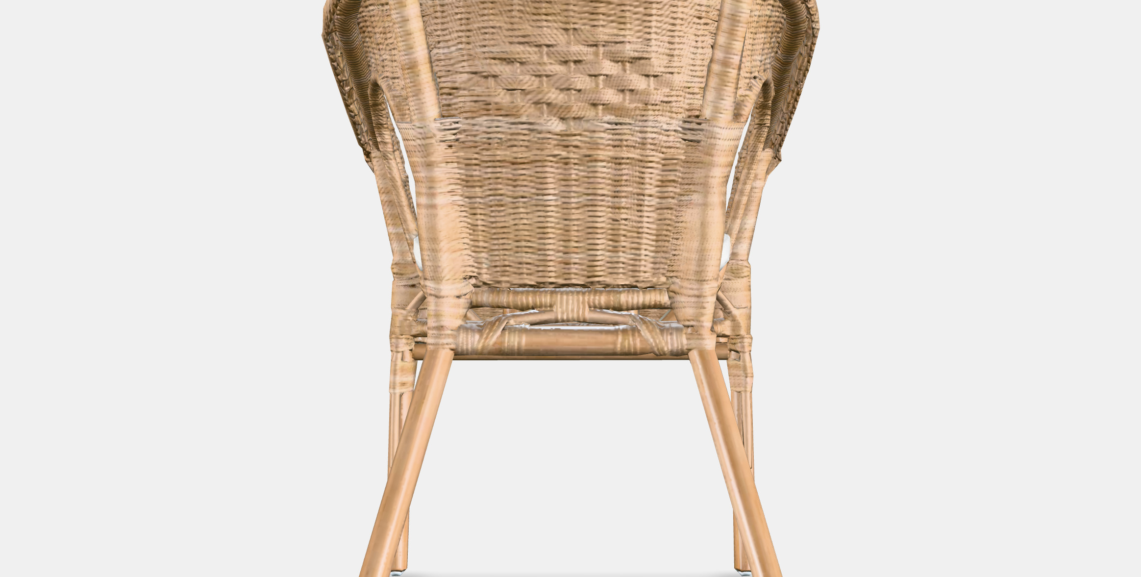 AGEN Armchair with plush cover 3D model_15