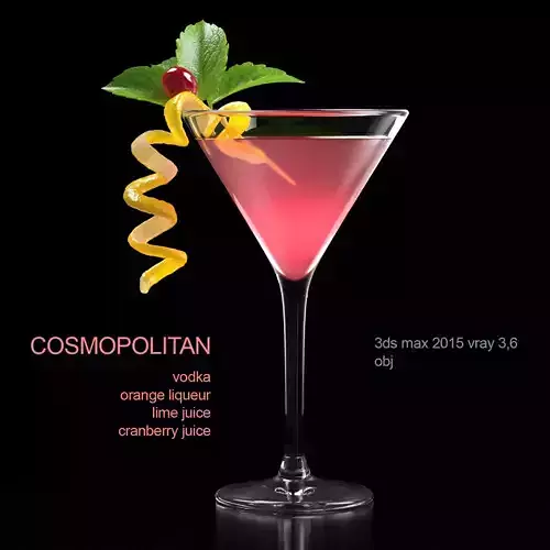 Cosmopolitan cocktail