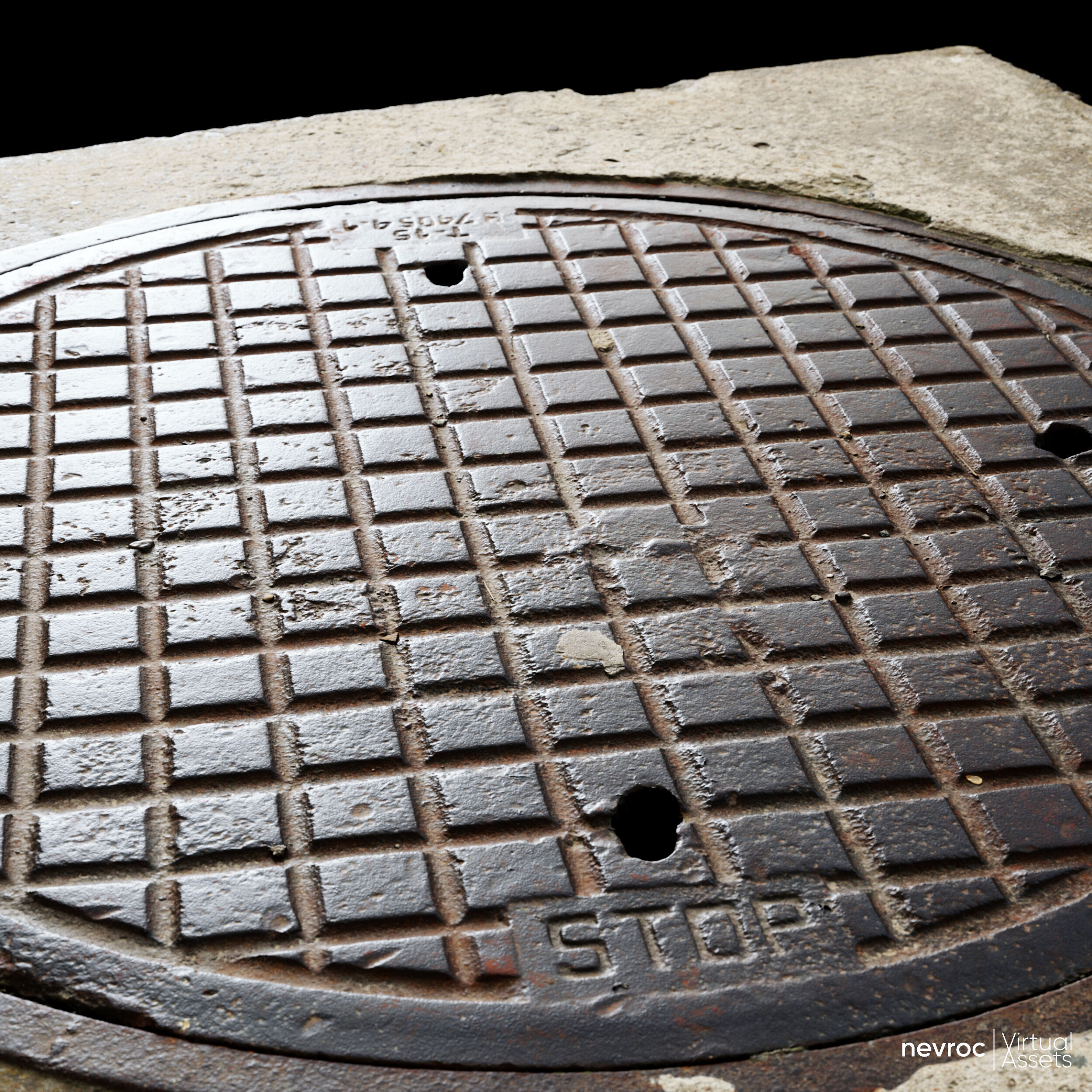 Manhole cover 04 Texture_2