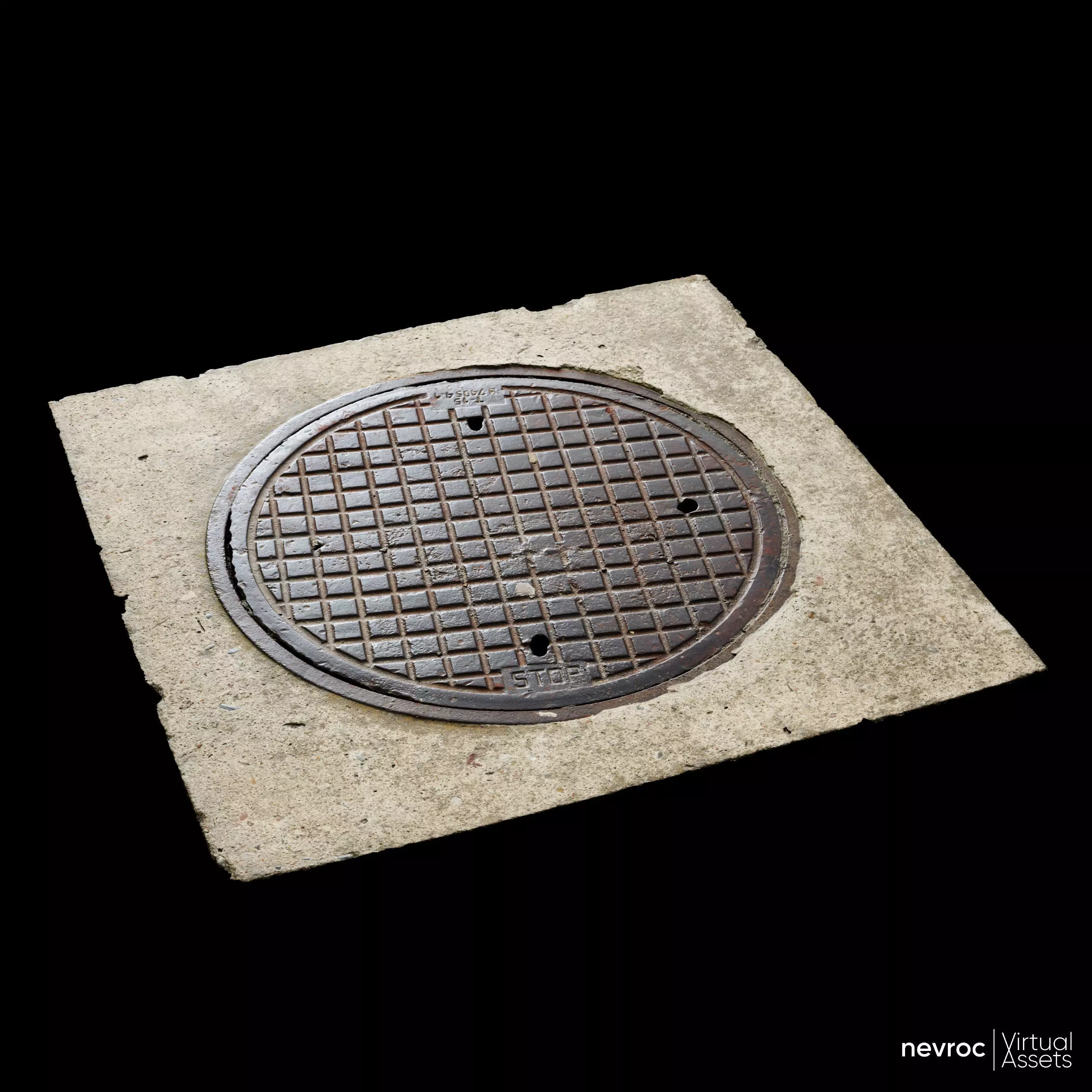 Manhole cover 04 Texture_0