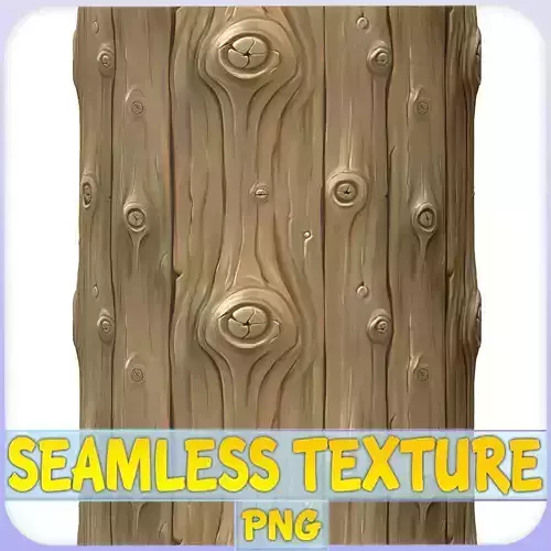 Stylized Bark Seamless Texture