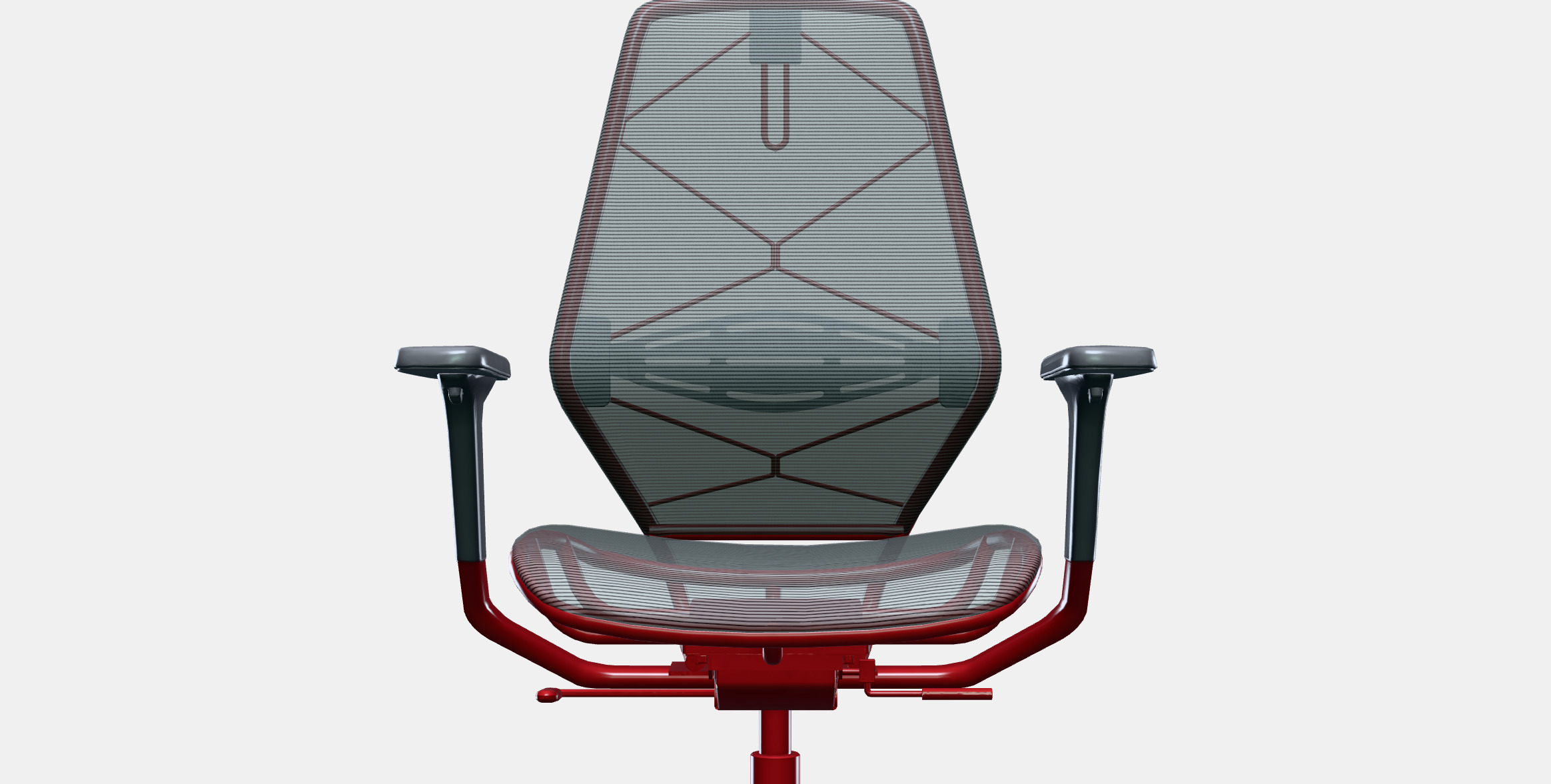 STYRSPEL Gaming chair 3D model_12