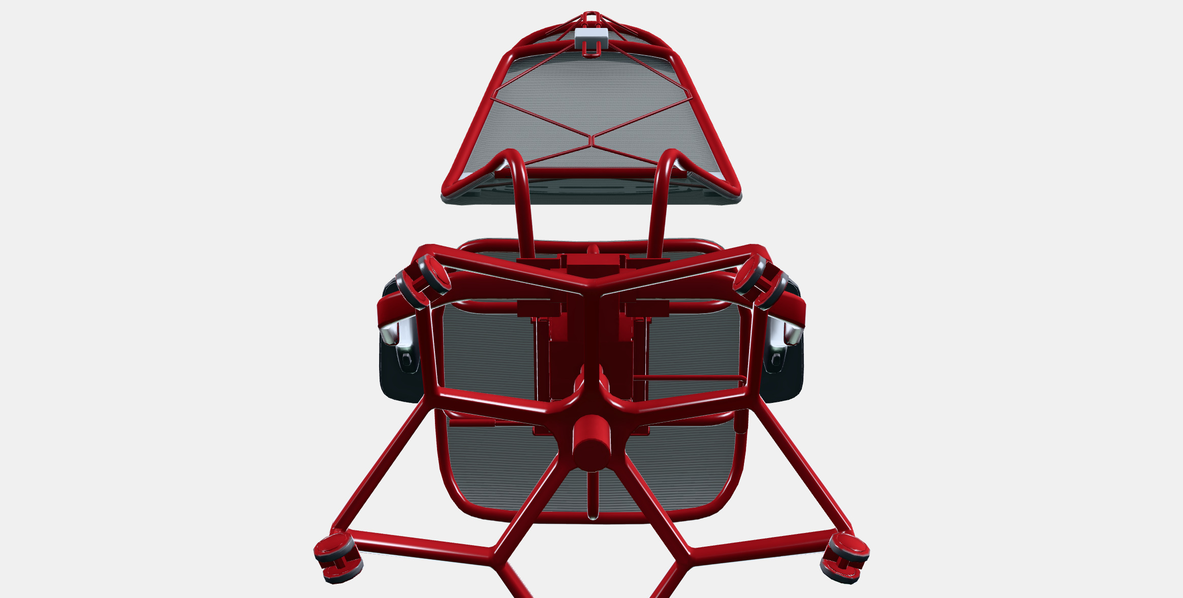 STYRSPEL Gaming chair 3D model_8